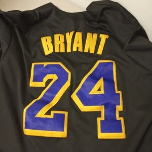 Mamba Kobe Bryant baseball jersey
